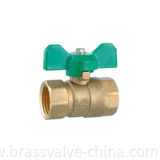 Brass Ball Valves With Butterfly Handle Jpg